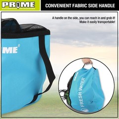 PR1ME 4 Pack Waterproof RV Hose Bag Storage, Utility 18 X 18 Inches, Blue