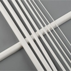 ABS Plastic Half Round Rod Bar 250mmx2/3/4/5/6/8mm DIY Model Material