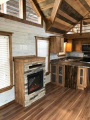 TINY HOME CABINS – CUSTOM BUILT FOR YOUR PREPPED PROPERTY- ELEGANT RUSTIC CABINS