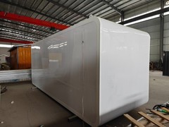 Apple Cabin Prefab House Modular Glamping Pod Round Design Custom Size Export Qu