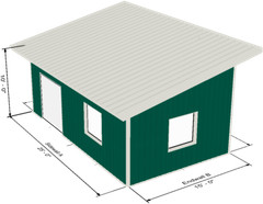 Prefab Metal Home Kit- Engineer ready to process for permit (DIY)