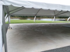 40 x 80 Commercial Canopy Clear Span Twin Tube Frame Outdoor Wedding Party Tent