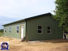 40x50x16 Pre-Engineered Steel Building Kit | DuroBEAM I-Beam Commercial