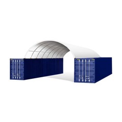 Chery Industrial Container Canopy Shelter Durable Storage Cover Container Roof