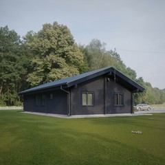 PREFAB LOG CABIN HOME KIT WOODEN SHELL 1938 ft² / 180 m² – DISCOUNT CARD 3% off