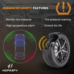 4pcs Genuine Tire Pressure Sensor TPMS OEM 56029398AB Dodge Chrysler Jeep RAM