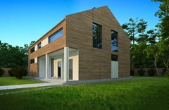 PREFAB TIMBER FRAME KIT ENGINEERED WOOD HOUSE DIY BUILDING CABIN HOME GLULAM GLT