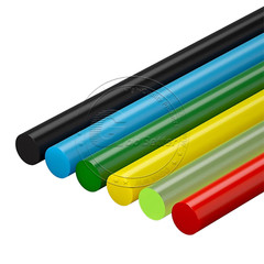 PU Polyurethane Solid Round Rod Bar Stick 20mm-100mm Elastic Shock Absorber
