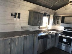 TINY HOME CABINS – CUSTOM BUILT FOR YOUR PREPPED PROPERTY- ELEGANT RUSTIC CABINS