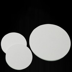 White PVC Round Board Circular Plastic Sheet Disc Thick3-30mm Dia20-300mm