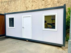 20FT Modular Container House Insulated Prefab Tiny House Steel Cabin