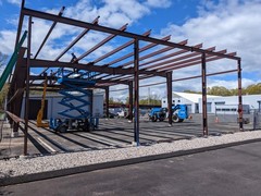 85x100x20 Steel Building Kit | Rigid Frame I-Beam | Commercial Grade | DuroBEAM