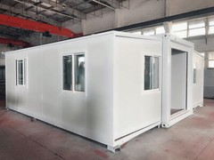 2-Pack 20FT Mobile Expandable Container House Utilities Full Bathroom/Bedroom