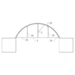 Container Shelter Parts, Half Panel for W20′ Container Shelters 11 oz PE Panel