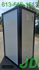 New Premium Quality Portable Toilet Bathroom Sink Single Stall Semi Permanent