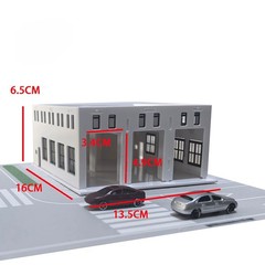 1:100 Road Street Assembly School Office Miniature Building Model Ornaments Gift