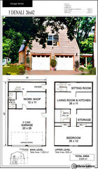 The Big Bend garage CBI wood shell Kit Home Pre-panels del. FREE anywhere USA!!!