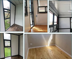 20FT Container House Pod, Custom Prefab Portable Outdoor Living Backyard Office
