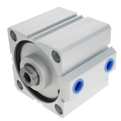 SDA Series 80mm Bore Thin Pneumatic Air Cylinder 5~100mm Stroke Double Acting