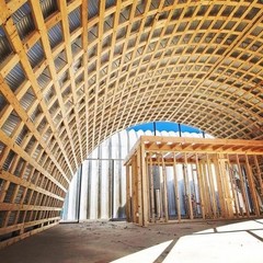 40x48x16 DuroSPAN DIY Off Grid Homestead Steel Building Open Ends Factory DiRECT
