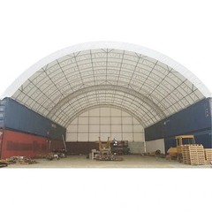 Chery 40’x40’x15′ Double Truss Shipping Container Canopy Shelter