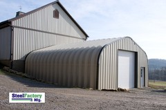 Steel Residential P25x25x13 Hotrod Garage Prefab Metal Panel Shop Building Kit
