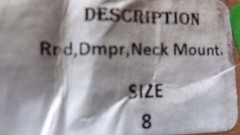 Qty 1 or 2 ~ 8″ Opposed Blade Duct Neck Mount Steel Dampers 30059803