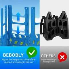 BEBOBLY RV Sewer Hose Support 15FT with Secure Rubber Band & Carry