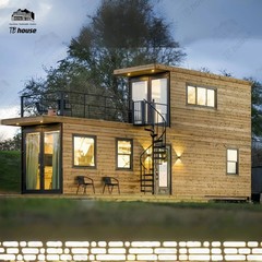 2 Story Luxury Container Home 34.5ft X 8ft With Balcony