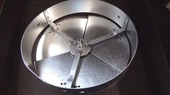 Qty 1 or 2 ~ 8″ Opposed Blade Duct Neck Mount Steel Dampers 30059803