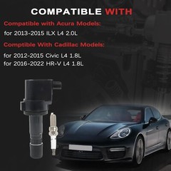 UF672 Ignition Coil Pack and Iridium Spark Plugs Set of 4 Fits For 2012-2015 …