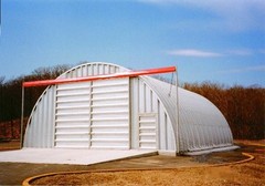 42x70x17 DuroSPAN Steel Farm Barn Quonset Building Kit DIY Open Ends