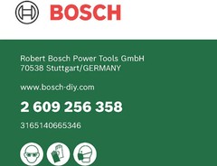 Bosch Accessories Shoe Gas | 115x280mm | k220 – 2609256358