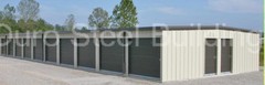 DURO Steel 20’x100’x9.5′ Metal Mini Self Storage Structures Building Kits DiRECT