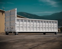 Heavy duty 10yd Roll Off dumpster C&D