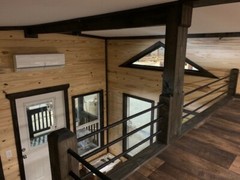TINY HOME CABINS (CUSTOM BUILT) FOR YOUR PREPPED PROPERTY- ELEGANT RUSTIC CABINS