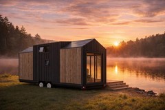 The Storm Premium Tiny Home 323SF Towable Heated Floors $89,900 FREE SHIPPING