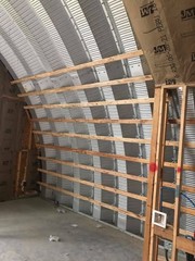 32x50x17 DuroSPAN Steel Building Quonest Home Homested Open Ends DIY Off Grid