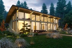1342 sq.ft TIMBER FRAME KIT TF-B-157_2+loft WOOD PREFAB DIY BUILDING HOUSE CABIN