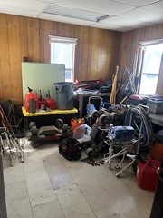 Great Condition Construction Office Trailer w/ OSHA Approved Aluminum Steps