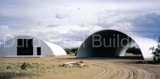 40x80x18 Duro Steel DIY Off Grid Quonset Hut Building Open Ends Factory DiRECT