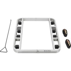 Global Industrial Aluminum Pallet Dolly with Tilt Rollers 6000 lb. Cap. 48″ x