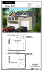 The Big Bend garage CBI wood shell Kit Home Pre-panels del. FREE anywhere USA!!!