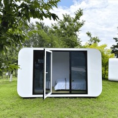 13ft x 7.4 ft Tiny House Pod House Cabin Prefab House Outdoor Living & Working