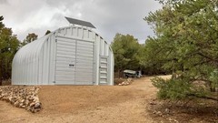 25x30x14 DuroSPAN Steel Arch Clear Span Building Kit Workshop End Walls included