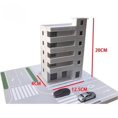 1:100 Road Street Assembly School Office Miniature Building Model Ornaments Gift