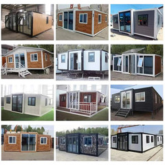Expandable House Four Bedrooms Mobile Home Luxury 20 Prefab Folding Container Ho