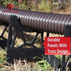 Beech Lane 20 Foot RV Sewer Hose Support, Patented Nesting 20 FT, Black