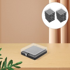 10 Pcs Medal Pin Display Box Badge Storage Case Collection Holder Lapel