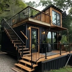 Country Style Container Home 2 Story 3 Containers 40ft. Just Reduced Price!